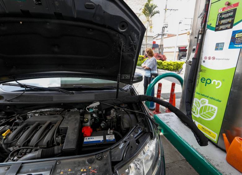 Actualmente en Colombia circulan cerca de 180.000 vehículos que operan con gas natural, especialmente en Bogotá, Bucaramanga y Tunja. FOTO MANUEL SALDARRIAGA 