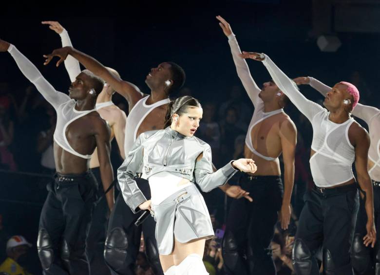 El concierto de la Rosalía en el Movistar Arena quedó en la memoria de miles de fanáticos. FOTO: EFE 