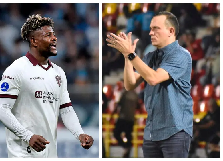 Dairon Asprilla y Alejandro Restrepo llevaron al Bolívar de la Paz a los octavos de final de la Copa Sudamericana. FOTOS @conmebol