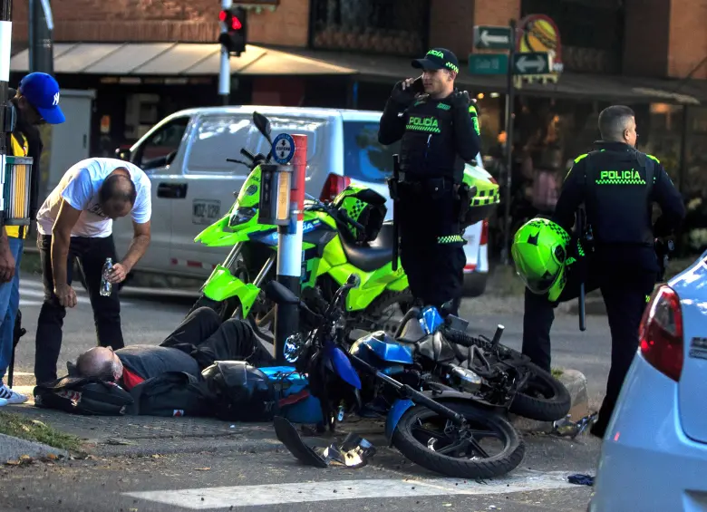 Accidentes de tránsito. FOTO: Camilo Suárez