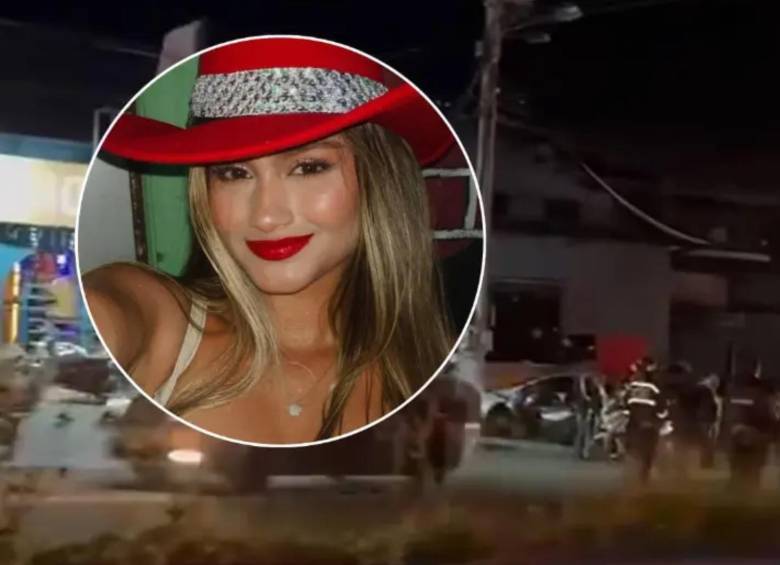 En el accidente también falleció William Andrés Paipa, de 40 años, tras ser embestido junto a Nicole por el vehículo. FOTO: Captura de video e imagen tomada de redes sociales