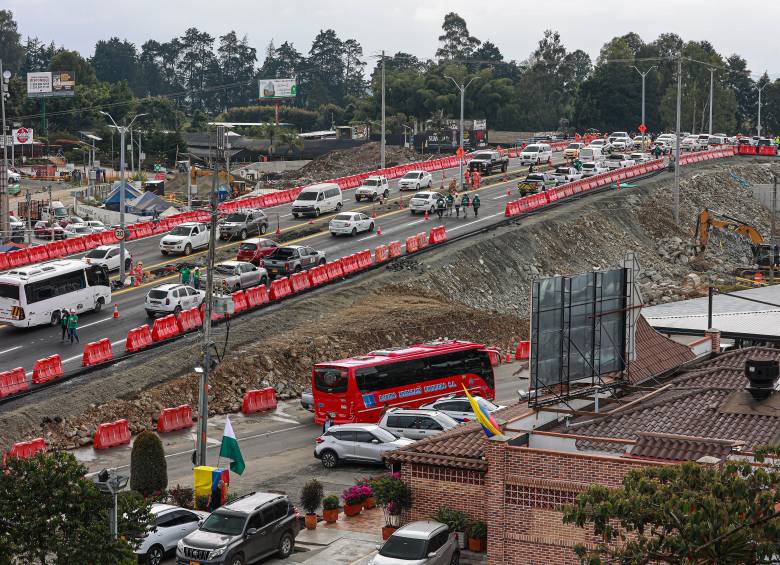El intercambio vial completo estaría listo en la primera semana de julio. FOTO: MANUEL SALDARRIAGA