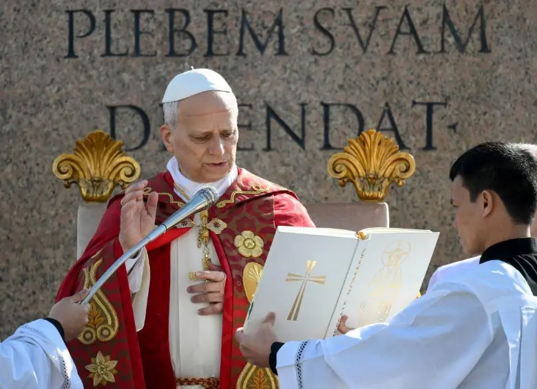 Celebración del Domingo de Ramos en el Vaticano.