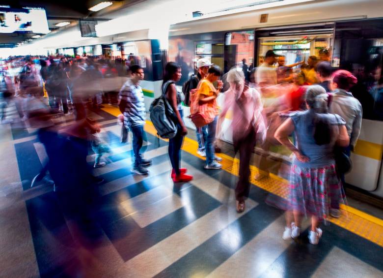 Para estas elecciones se mantendrá la gratuidad del metro, ya tradicional en las jornadas electorales en Medellín. FOTO: CAMILO SUÁREZ