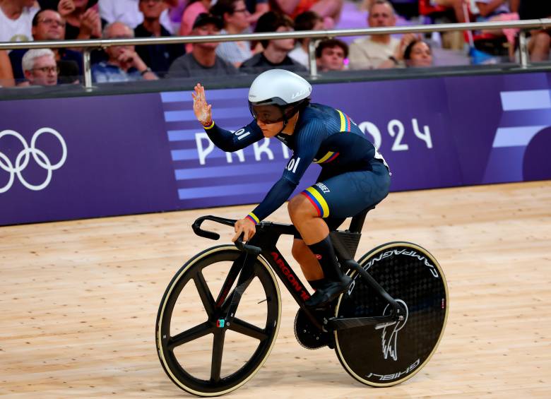 Stefany Cuadrado, ciclista antioqueña que ya cuenta con una experiencia olímpica. FOTO GETTY