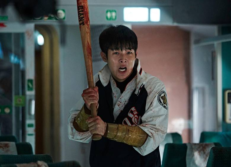 Una imágen de la película coreana Estación Zombie. FOTO Colprensa