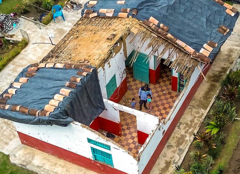 El municipio de Andes, en Antioquia, fue uno de los afectados por el terremoto del 10 de agosto de 2026. FOTO: ANDRÉS CAMILO SUÁREZ ECHEVERRY.