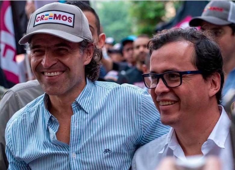 Nicolás Ríos ha acompañado a Federico Gutiérrez a lo largo de su vida política y personal. Foto Cortesía