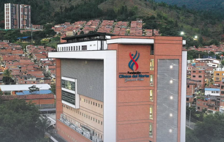 La Clínica del Norte es uno de los principales centros de atención del norte del Valle de Aburrá. FOTO: Cortesía Clínica del Norte