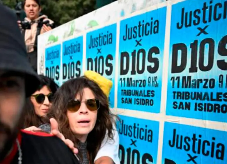 En Argentina siguen clamando justicia por la muerte de Diego Maradona. FOTO AFP