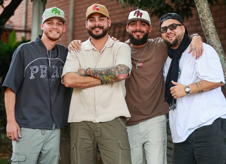 La formación actual está integrada por los gemelos Joseph y Joshuan Ocasio, se hermano Jeyluix y su amigo de toda la vida Josué Román. Foto Manuel Saldarriaga.
