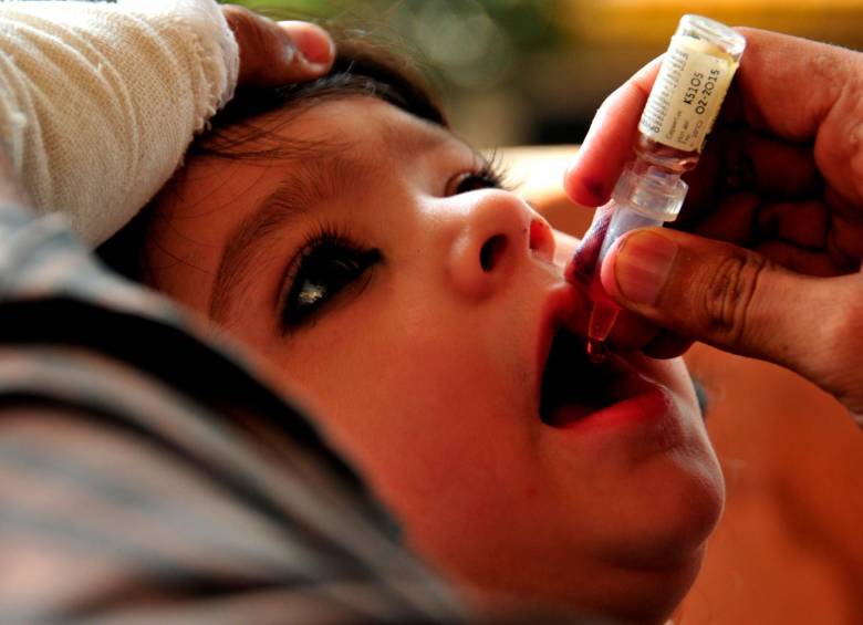 La poliomielitis fue erradicada en Colombia hace 30 años gracias a la vacunación. FOTO Getty