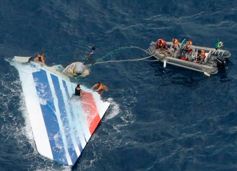 El accidente aéreo fue en 2009 y dejó 228 víctimas sobre aguas del Atlántico. Era el vuelo AF447. FOTO Getty