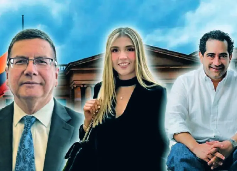 Germán Caldeón, Carolina Gómez y Miller Soto, del equipo de De la Espriella. Fotos: especiales