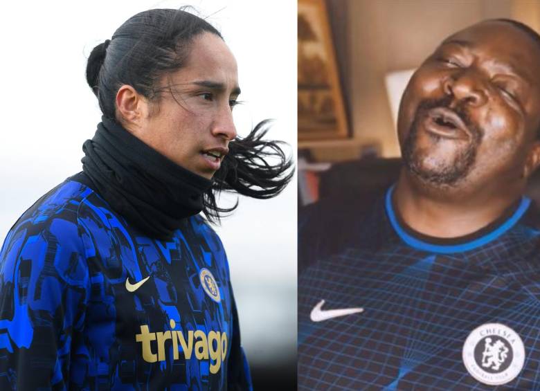 La delantera colombiana ha sido reconocida por la hinchada azul de Londres por sus goles y buenas jugadas. Gbenga Afolayan fue el creador de su canción. FOTO: CUENTA DE X @ChelseaFCW Y @GEAfolayan