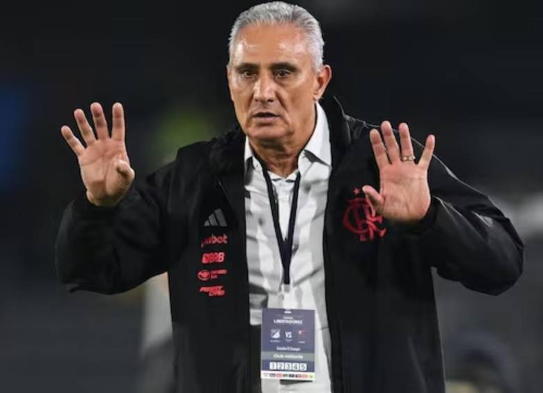 Adenor Leonardo Bacchi, más conocido como Tite, técnico de Flamengo. FOTO: AFP