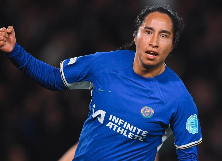 Mayra Ramírez, de 25 años, es una de las jugadoras destacadas del Chelsea femenino. FOTO: CUENTA DE X @ChelseaFCW
