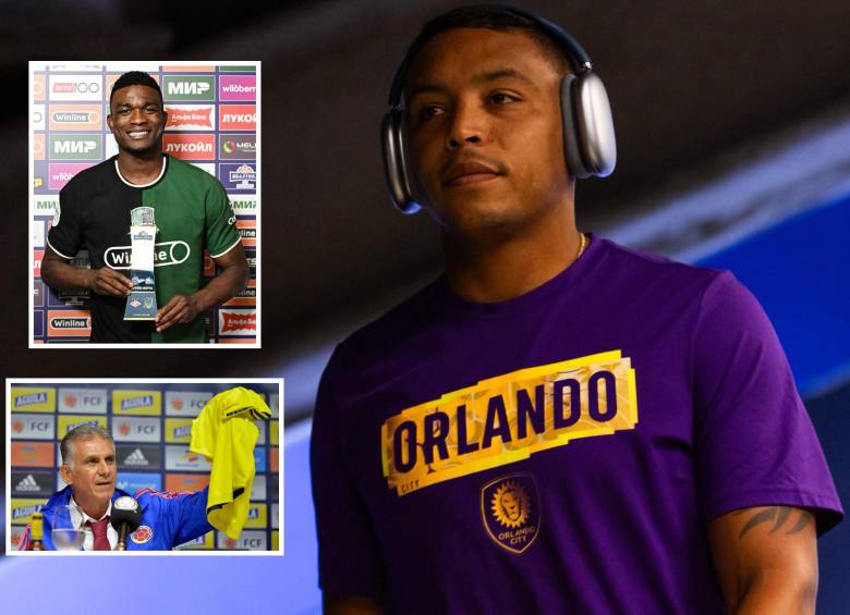 El actual delantero del Orlando City de la MLS defendió de las críticas a su compatriota Jhon Córdoba y habló de varios temas de la Selección Colombia. FOTO: CONMEBOL - REDES SOCIALES KRASNODAR Y ORLANDO CITY