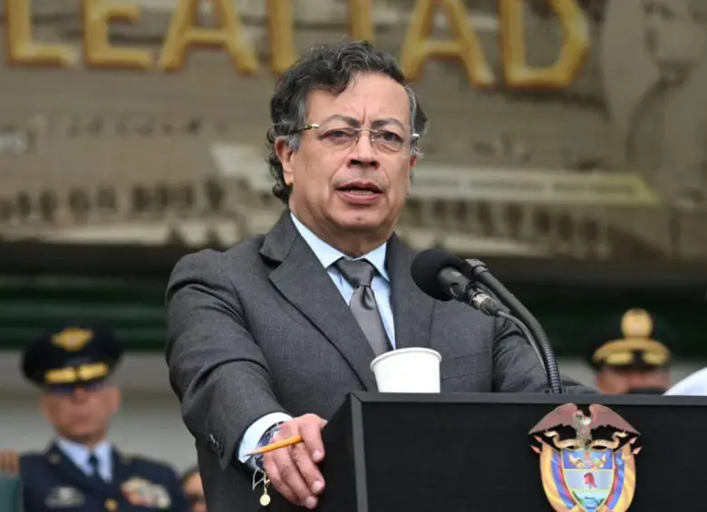 Presidente Gustavo Petro. FOTO: AFP