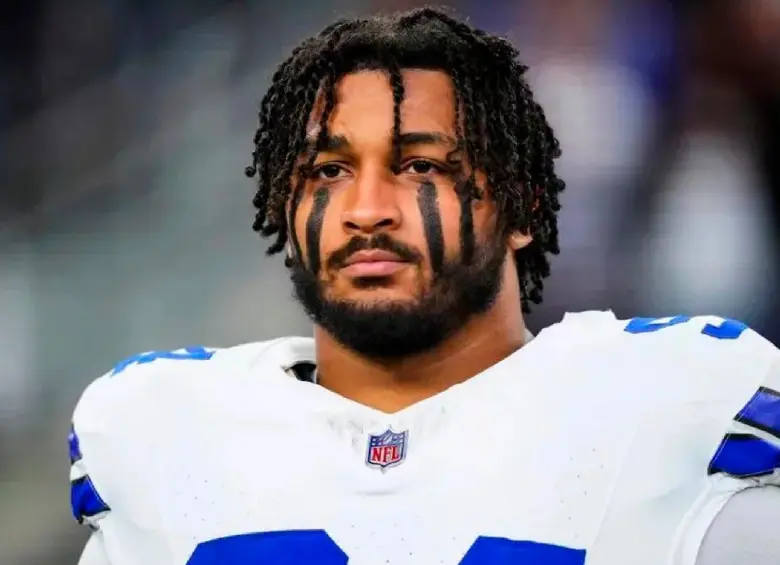 Marshawn Kneeland, que tenía 24 años de edad, y jugó en siete de los nueve juegos de esta temporada de los Cowboys. FOTO GETTY