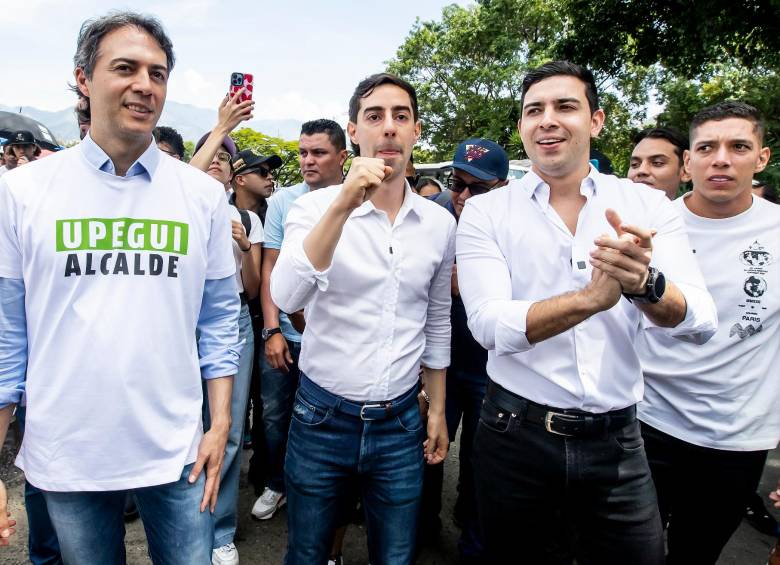 Daniel Quintero renunció a la alcaldía de Medellín para hacerle campaña a sus candidatos. FOTO JAIME PÉREZ 