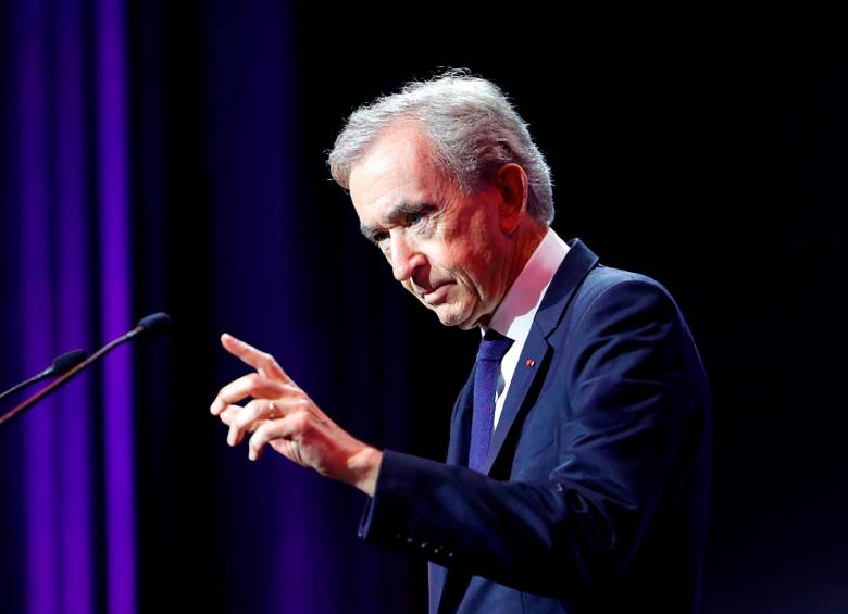Bernard Arnault es un empresario francés y el director ejecutivo del grupo de artículos de lujo más grande del mundo, LVMH (Moët Hennessy Louis Vuitton). FOTO GETTY. 