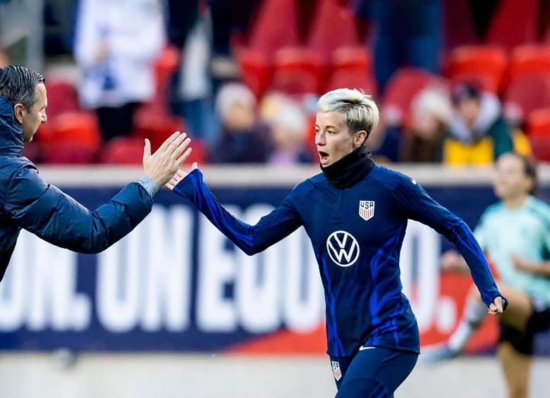 La experimentada jugadora Megan Rapinoe es una de las capitanas de la Selección de Estados Unidos. Fue la goleadora del Mundial que se jugó en 2019 en Francia. FOTO: GETTY