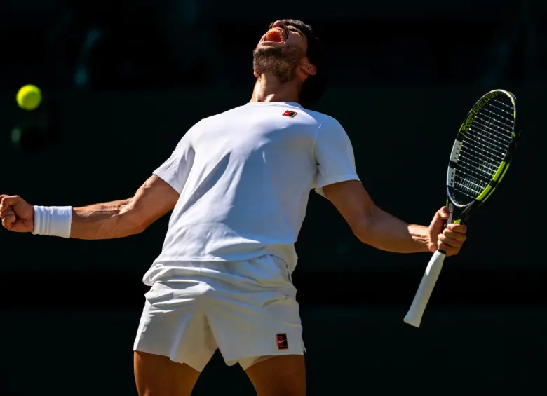 Carlos Alcaraz suma 20 triunfos consecutivos en Wimbledon. FOTO X-WIMBLEDON