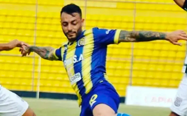 Sebastián Marset, en sus días de futbolista en la segunda división de Paraguay. FOTO: CORTESÍA.