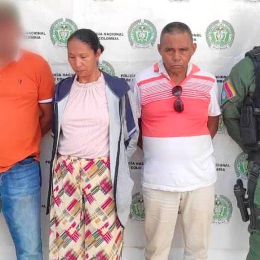 Los señalados extorsionistas fueron cobijados con medida de aseguramiento en centro carcelario. FOTO CORTESÍA 