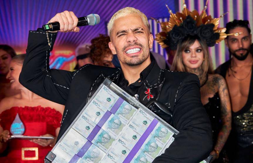 Altafulla es el ganador de la segunda temporada de <i>La Casa de los Famosos.</i> FOTO Cortesía Canal RCN