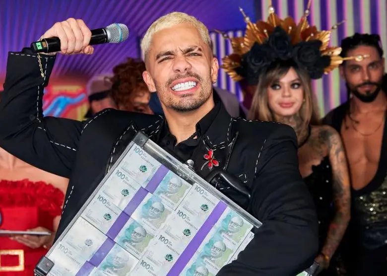 Altafulla es el ganador de la segunda temporada de La Casa de los Famosos. FOTO Cortesía Canal RCN