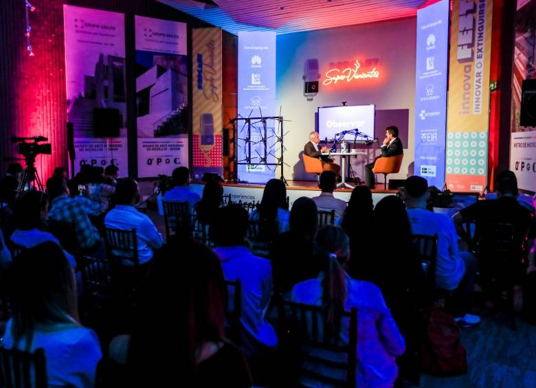 Asistentes al InnovaFest en El Colombiano, celebrado en noviembre de 2022. Foto: Jaime Pérez