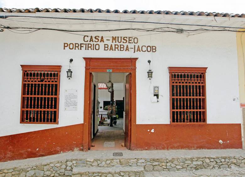 La casa museo se ve desde que se llega al parque de Angostura. Foto: Donaldo Zuluaga. 