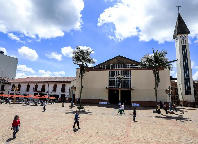 Imagen de referencia del parque del Carmen de Viboral. Foto: Jaime Pérez Munévar