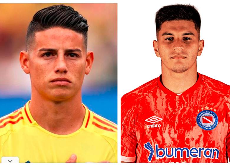 James Rodríguez podría entrenar con Nacional y Gastón Verón está muy cerca de ser fichado por el Verde. FOTOS FCF E INSTAGRAM