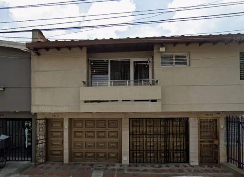 Dentro de esta casa, en el barrio Estadio, ocurrió el asesinato del estadounidense Jean Roody Dagobert, de 36 años. FOTO: GOOGLE MAPS