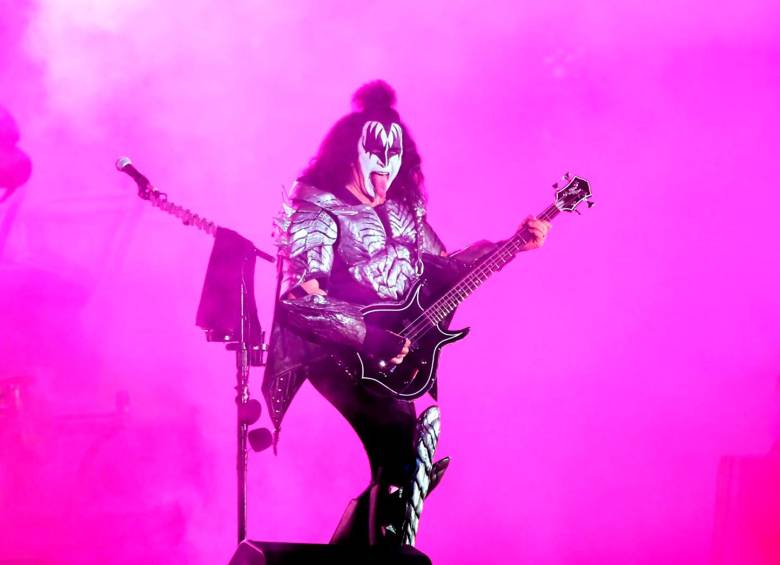 El bajista de Kiss, Gene Simmons, tiene 73 años. FOTO Getty