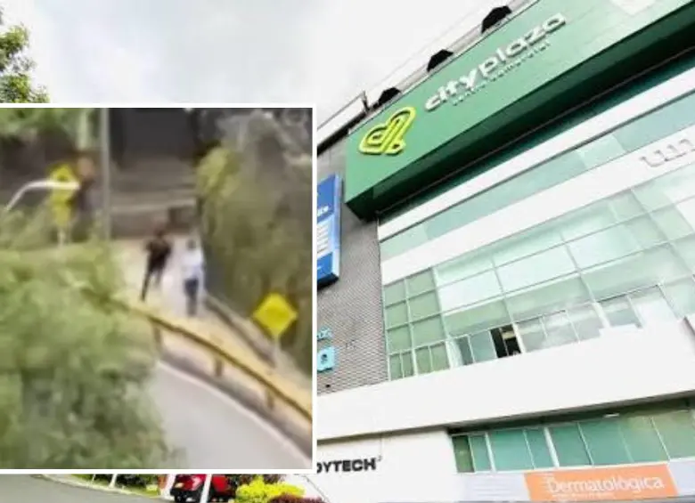 Dentro del Centro Comercial City Plaza, en Envigado, se presentó el hurto de unos zapatos que terminó dando pie a una balacera en sus alrededores. FOTOS: CORTESÍA