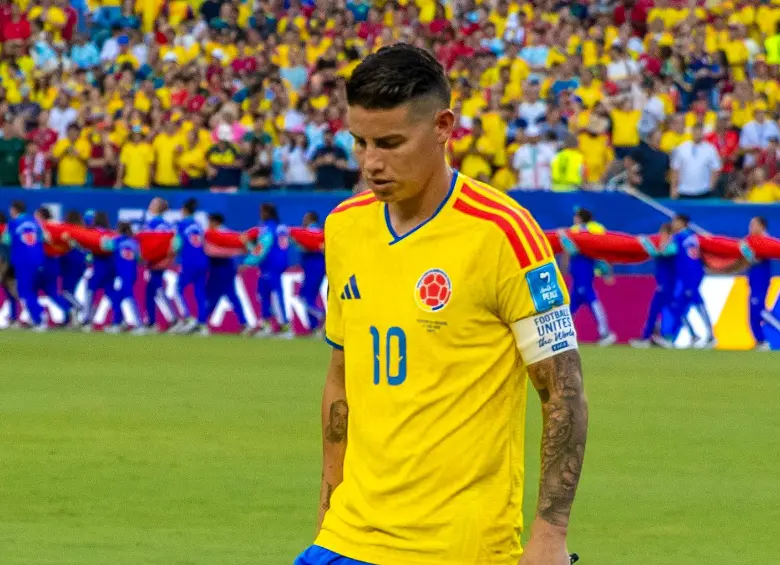James Rodríguez aún no define su futuro inmediato, y los amistosos de la Selección Colombia de septiembre y octubre están cada vez más cerca. FOTO JUAN ANTONIO SÁNCHEZ