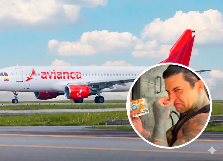 Avianca tomó medidas tras un incidente que alteró la normalidad de un vuelo internacional. FOTO PANTALLAZO DE TIKTOK Y AVIANCA.