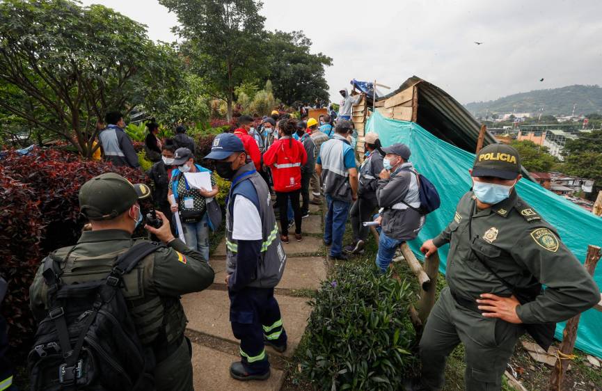La orden se debía acatar en un término menor a 24 horas después de notificados los accionados (la Alcaldía y la Inspección 4B de Policía Urbana de Primera Categoría de Medellín). Foto: Manuel Saldarriaga Quintero