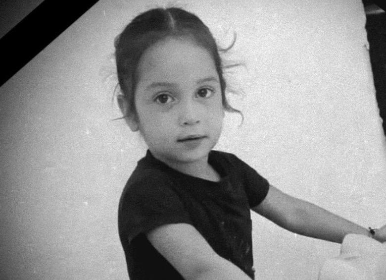 Michelle Dayana Henao Chavarría tenía 6 años estuvo desaparecida una semana en zona rural del municipio de Buriticá, luego de salir de su casa. FOTO: CORTESÍA