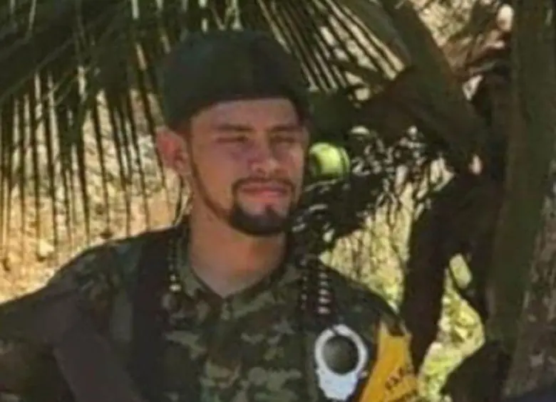 Néider Yesid Uñates López, alias Primo Gay, habría pasado al Clan del Golfo luego de sostener diferencias dentro de las disidencias de las Farc, entre otras razones, por el cambio del frente al que pertenecía. FOTO: CORTESÍA