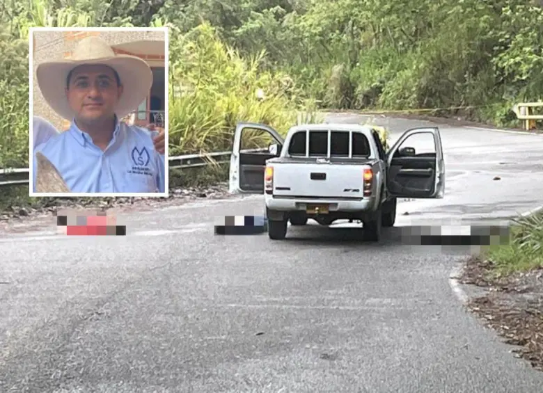 Nicolás Caro Ángel (detalle) fue una de las tres víctimas de la masacre en Titiribí. Obtuvo múltiples premios por su actividad como montador de mulas y tenía una finca en este municipio. FOTOS: CORTESÍA Y REDES SOCIALES