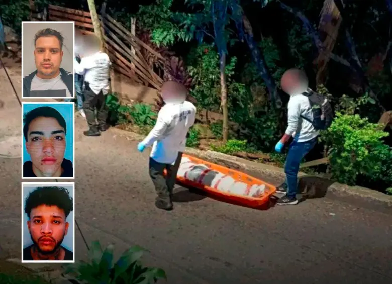 Luego del asesinato de Brayan Holguín Osorno (arriba), alias El Gordo, el pasado 21 de enero en Copacabana, se presentaron los homicidios de Emanuel Franco Cano (medio), de 18 años, y de Alirio Alfonso Martínez Echavarría (abajo), de 30 años, en el nororiente de Medellín. La escena corresponde al crimen de Martínez Echavarría en el barrio Berlín, comuna 4 (Aranjuez). FOTOS: CORTESÍA