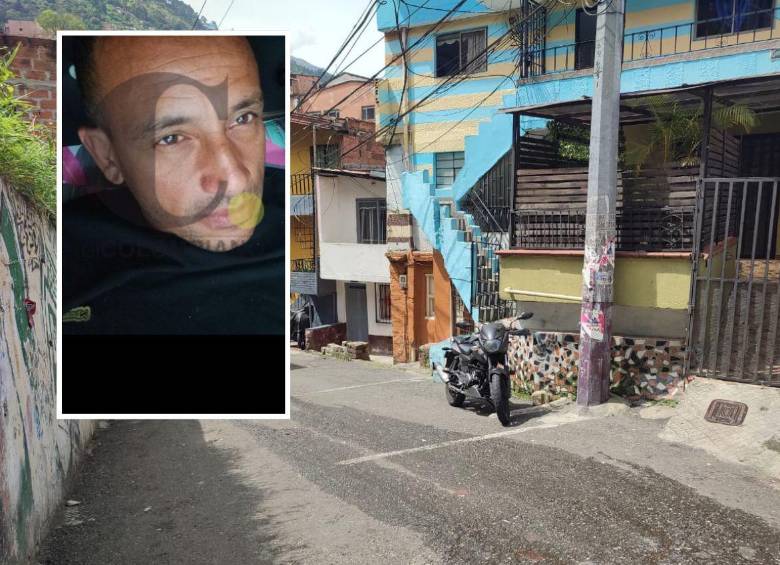 Víctor de Jesús Jaramillo García (detalle), de 45 años, fue el único asesinado del Día de las Madres. Murió por defender a una mamá que estaría siendo agredida por su hijo en el barrio San Pablo, de Medellín. FOTOS: ANDRÉS GARCÍA HERNÁNDEZ Y CORTESÍA