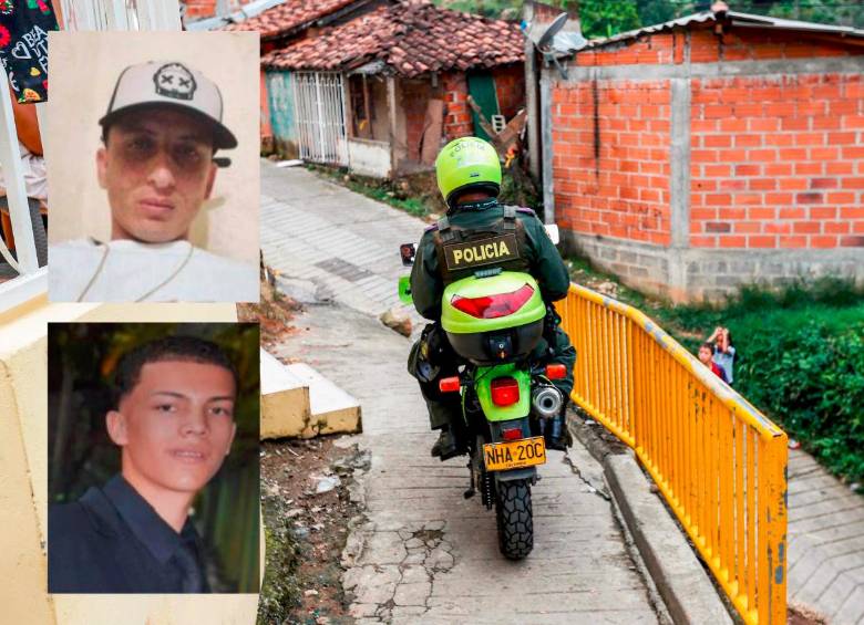 Durante la semana pasada, la Policía y el Ejército hicieron presencia en los cuatro sectores del suroccidente de Medellín afectados por esta crisis de seguridad, situación que se habría calmado tras la desaparición de Milton César Pérez Villa (arriba) y Juan José Mazo Carmona (abajo). FOTO: Jaime Pérez