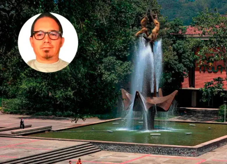 Wilmar de Jesús Mejía, alias Chulo, forma parte del consejo directivo de la Universidad de Antioquia desde el año pasado y el gobernador de Antioquia lo señala de estar fortaleciendo las células terroristas de la institución. FOTO: EL COLOMBIANO Y CORTESÍA