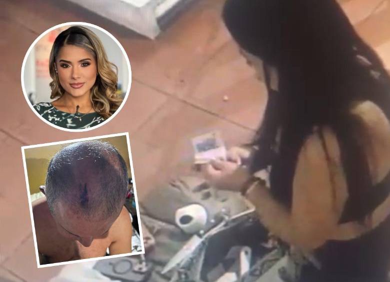 La mujer ingresó a la vivienda y luego de requisar cajones y abrir la caja fuerte, logró sustraer varios millones de pesos y objetos de valor. En medio del hurto golpeó en la cabeza al papá de la periodista Catalina Botero en la cabeza. FOTO: TOMADA DE VIDEO